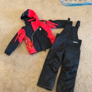 Spyder ski jacket and arctic bib